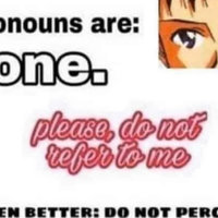 My Pronouns Are None, Do Not Refer To Me