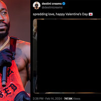Freddie Gibbs's Baby Mama's Twitter Post / Spreadie Gibbs image and meme on X.
