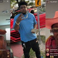 Bossman Dlow and Tia Kemp fued tiktok video examples.