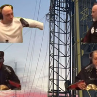 Joe Rogan and Friends Dancing meme.