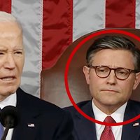 Disappointed Mike Johnson meme.