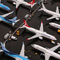 Boeing 737 Max Safety Controversies depicting a graphic of passenger planes.