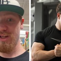 Baxter and Thievin Car Crash / death depicting images of the two content creators.