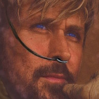 Fremen Ryan Gosling depicting the actor as a character from Dune.