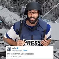 Motaz Azaiza Facebook Ban Controversy