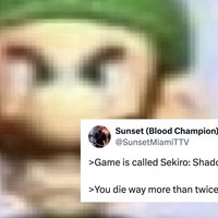Angry Luigi Greentexts / Low Res Luigi Angry luigi sekiro meme.