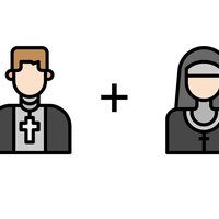 Church of Fudge / 1 Priest 1 Nun image example.