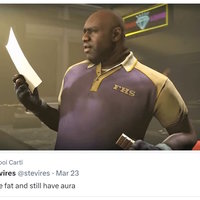 Can You Be Fat and Still Have Aura meme example.