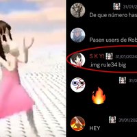 Roblox Osaka Controversy image and comment screenshot.