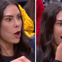 Kelsey Plum Eating Popcorn Video and meme.