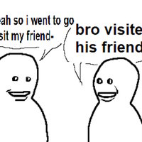bro visited his friend comic and meme