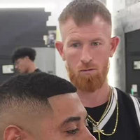 Boy It's Just Alcohol TikTok meme of barber.