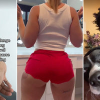 Go Meg TikTok Challenge examples.