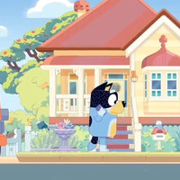 Bluey The Sign Episode screenshot.