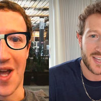 Mark Zuckerberg with Beard and Chain meme example.