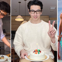 Images of fitness influencer Chuando Tan.