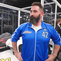 An image of the MrBeast Villain aka Number 42 / @Merch6903.