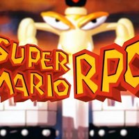 super mario rpg fight against an armed boss