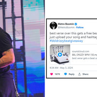 BBL Drizzy tweet from Metro Boomin.