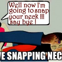 Maxine feet neck snap