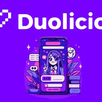 Duolicious, 4chan Dating App, logo and artwork.