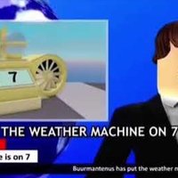 some idiot put the weather machine on 7 meme