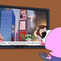Dude, Check the News, It Doesn't Matter What Channel Dude Check the News It Doesn't Matter What Channel meme from smiling friends.