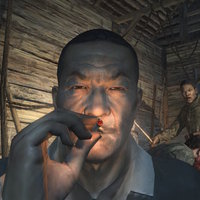 "World at War" Japanese Officer Smoking