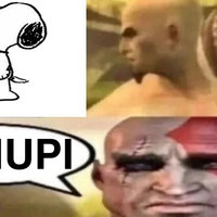 Kratos Mispronouncing In Spanish Sad Kratos Speech Bubble Meme.
