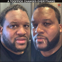 A Toofpick Changes Everythang meme.