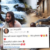 Beautiful Cabin Crew / Scarlett Johansson / You Will Never Regret Liking This Photo facebook ai spam catchphrases.