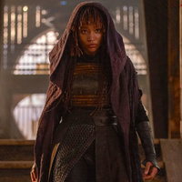 A screenshot from The Acolyte Star Wars TV series.