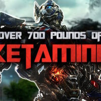 Over 700 Pounds of Ketamine meme depicting Optimus Prime.