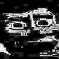 Friend Inside Me creepypasta depicting an eerie black-and-white edit of Woody from Toy Story.