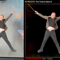 Elon Musk Awkward Jump Torture Edits meme example.