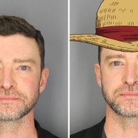 Justin Timberlake Mugshot meme format and example.