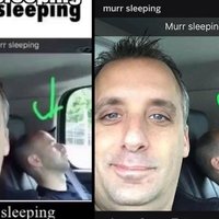 murr and joe murr sleeping meme depicting the Impractical Jokers.