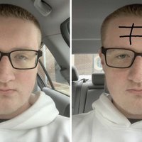 Drawing Tic-Tac-Toe On Foreheads / Tic-Tac-Toe On His Forehead