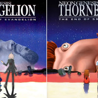 The End of Evangelion Movie Poster Parodies meme examples.