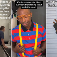 90s sitcoms when x tiktok trend