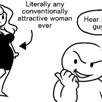 Literally Any Conventionally Attractive Woman Hear Me Out Guys meme.