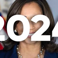 Kamala Harris 2024 Kamala 2024 campaign depicting an image of VP Kamala Harris in reference to her rumored 2024 presidential bid.