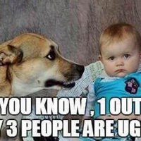 one in three ugly meme