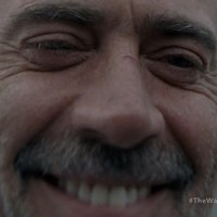 Negan Smiling meme.