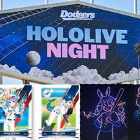 LA Dodgers Hololive Night Hololive Dodgers event image example.