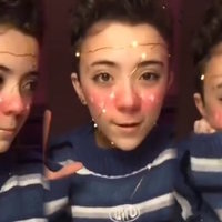 I'm Forming My Own Cloud Here viral video images.