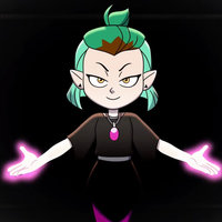 amity doing the lesbian pose