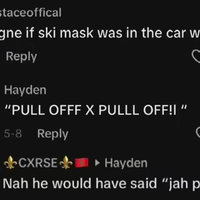 jah pull off comment exchange on tiktok