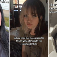 videos about morgues preferring to hire women