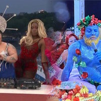 2024 Paris Olympics Opening Ceremony Controversy 2024 Paris Olympics Opening Ceremony Controversy depicting images of the contentious "last supper" segment.